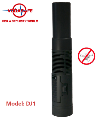 Portable Flashlight Anti Drone Jammer 800m Radius For Jamming RC2.4G 5.8G GPSL1