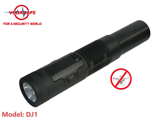 Handheld Flashlight Drone Signal Blocker 2.4G 5.8G 800 Meters Range