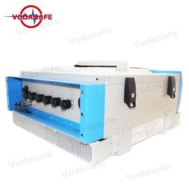 Six Antennas Mobile Phone Signal Jammer 50dBm 1800W UHF Broadband Interference