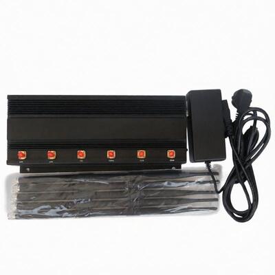 satın al 6 Radyo Frekansları Cep Telefonu Scrambler Cihazı 16 Watt Toplam Çıkış Purple Horn online manufacture