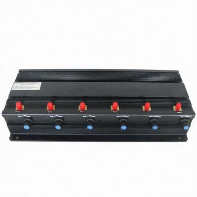 satın al Güç Ayarlanabilir Cep Telefonu Sinyal Jammer 6 RF Özelleştirilmiş Frekans Güvenli Operasyon online manufacture