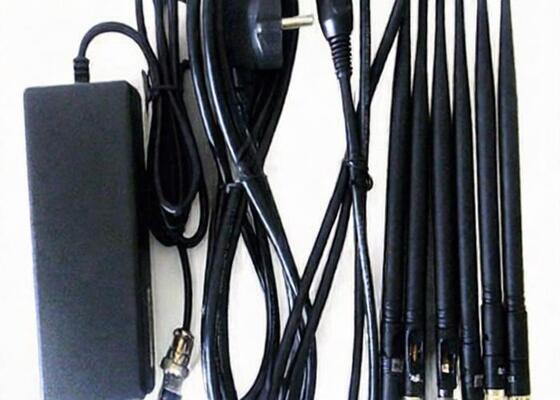 satın al 16W Sabit Kapalı Cep Telefonu Sinyal Jammer 50m Kapsama Alanı Kolay Kullanım online manufacture