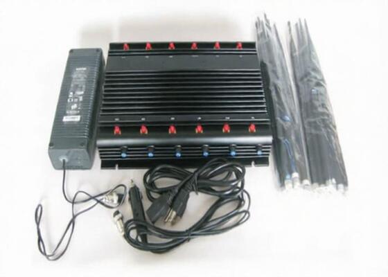 satın al Tam Bant Cep Telefonu Sinyal Engelleyici, 12 V Araç Şarj Cihazı ile Cep Telefonu Jammer online manufacture