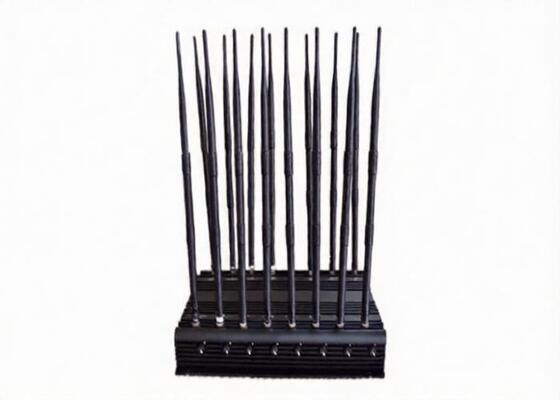 satın al 16 Antenler Kablosuz Sinyal Jammer, Sinyal Sıkıştırma Cihazı İyi Soğutma Sistemi online manufacture