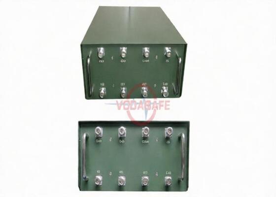 satın al 6 Yönlü Askeri Sırt Çantası Sinyal Engelleyici Cihazı UHF Radyo 400 - 470MHz Hafif online manufacture