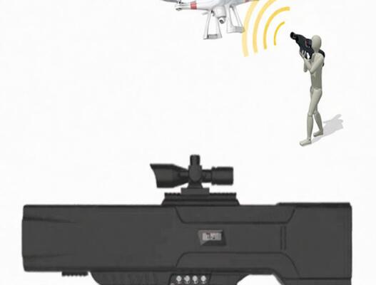 satın al WiFi 2.4GHz 5.8GHz GPSL1 için 55W Lityum Pil Drone Sinyal Karıştırıcı 800-1000m online manufacture