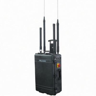 satın al 43dBm Her Bant Cep Telefonu Sinyal Jammer Nem Geçirmez Dronlar Sinyal Engelleme Için online manufacture