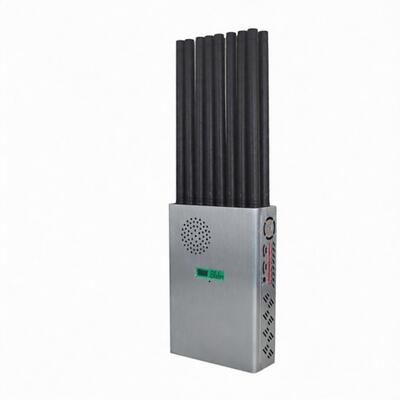 satın al 25m VHF UHF Telefon Sinyal Karıştırıcı 12000mAh Cep Telefonu Karıştırıcı Cihazı online manufacture