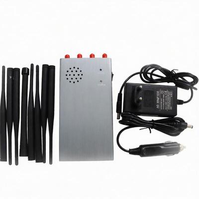 satın al 8000mAh Sekiz Anten Gps Sinyal Karıştırıcıları 30m Yarıçaplı 8 Bant online manufacture