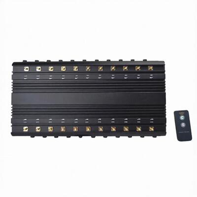 satın al 80m Sabit Hücre Sinyali Bozucu GSM 3G 4G 5G Cep Telefonu 22 Bant 46w online manufacture