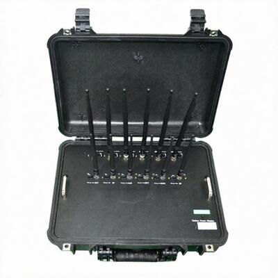 satın al CDMA GSM 86W Taşınabilir Sinyal Karıştırıcı 2G 3G 4G AC110V Cep Telefonu Sinyal Engelleyici online manufacture