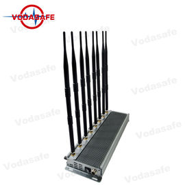 8 Channel Design Cell Phone Signal Blocker Device 4 - 8 Watt Each Band