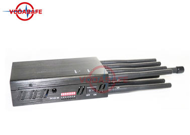 2G 3G 4G Wifi Cellular Signal Jammer 5 - 20m Effective Cover Radius Long Lifetime