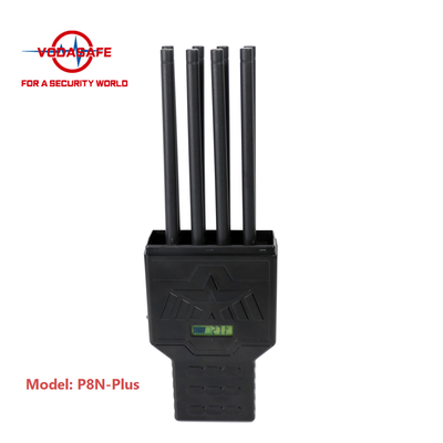 28W High Power Portable 8 Band Jammer Blocker P8N-Plus Work Stably Reliably